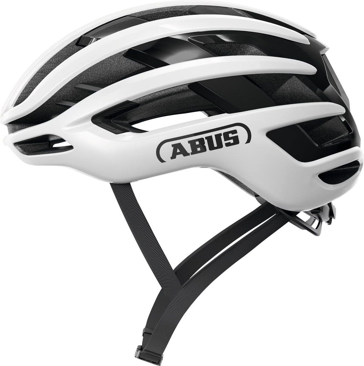 Casque Route Abus AirBreaker 2.0 Blanc/Noir Taille M